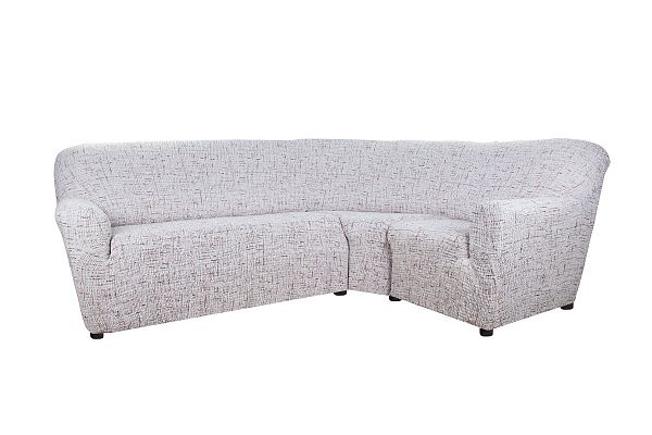 Еврочехол Чехол на классический угловой диван "Тела" Страда